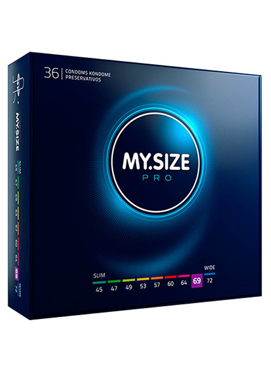 Preservativos Tamanhos Personalizados TAM 69 - Pack 36