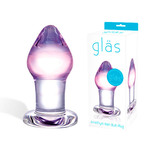 Plug Anal Vidro Médio - 7cm