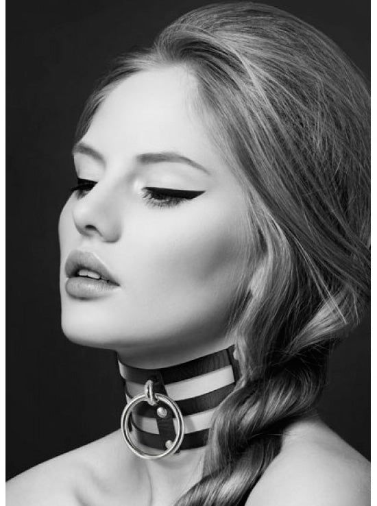 Coleira Larga Com Argola