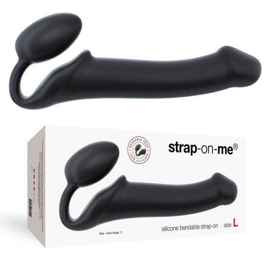 Strap-On Sem Cinta Alta Qualidade Preto - Tamanho L