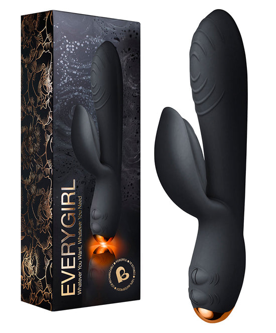 Vibrador Estimulador Clítoris Every Girl - Preto