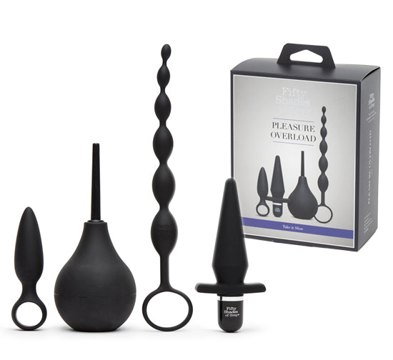 Kit Iniciação Ao Sexo Anal - 50 Sombras de Grey