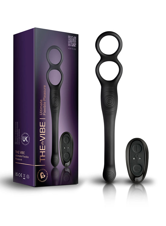 Anel Com Vibrador Anal The Vibe - 8cm