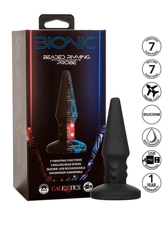 Plug Anal - Beaded Rimming - 12cm