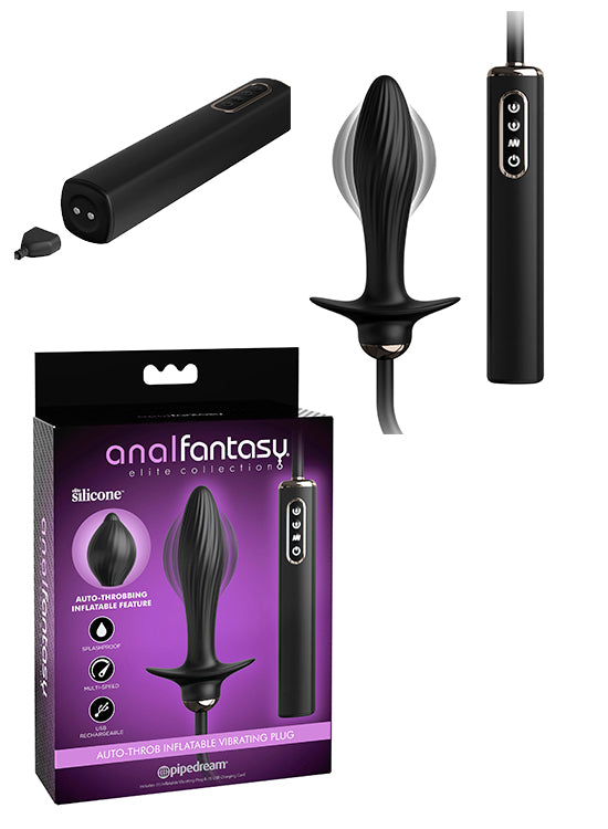 Plug Anal Insuflável Com Vibração