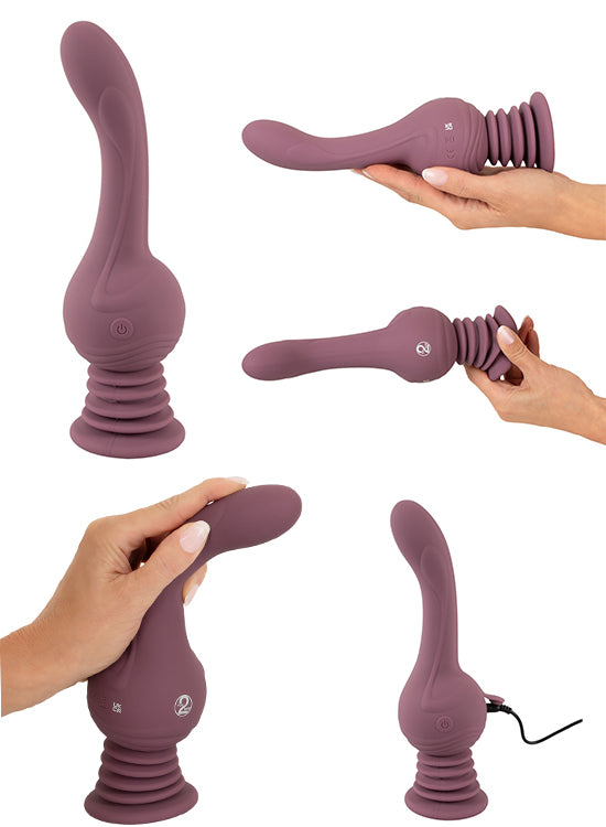 Vibrador Pulsador Ponto G Turbo Shaker - 13cm
