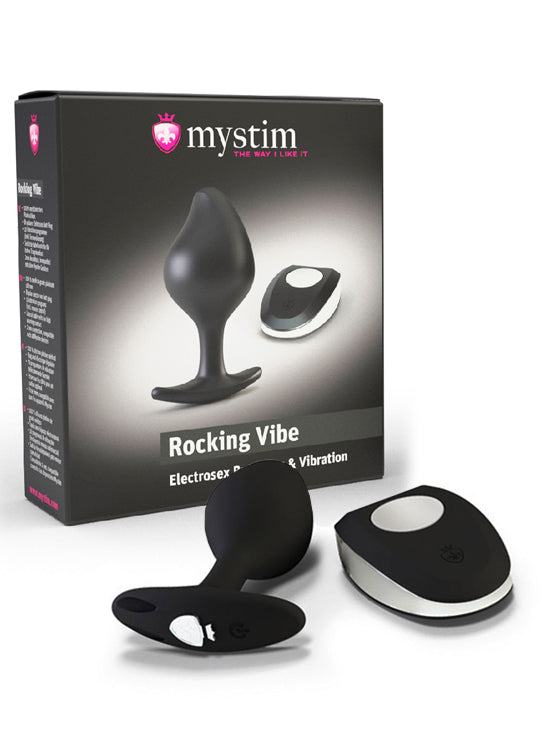 Plug Anal Eletro-Estimulação - MyStim Rocking Vibe S