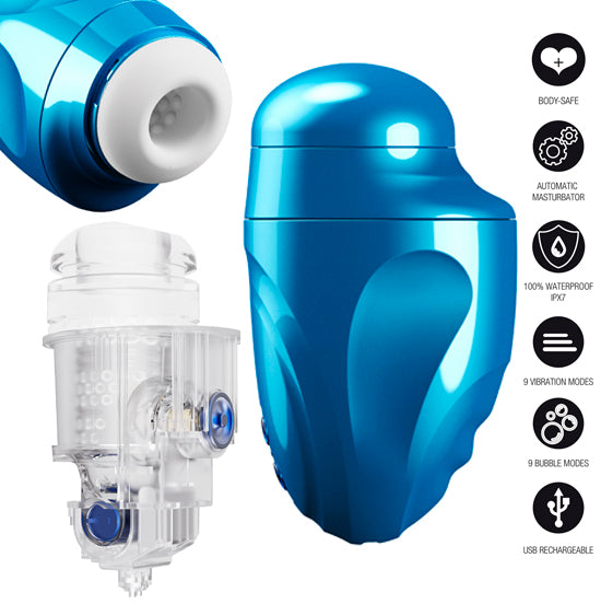 Masturbador Com Bolhinhas De Água - Aqua Bubbles