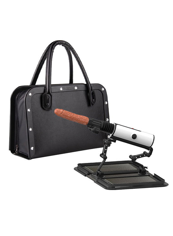 Máquina De Sexo Portatil - Bolsa Branca/ Bolsa Preta