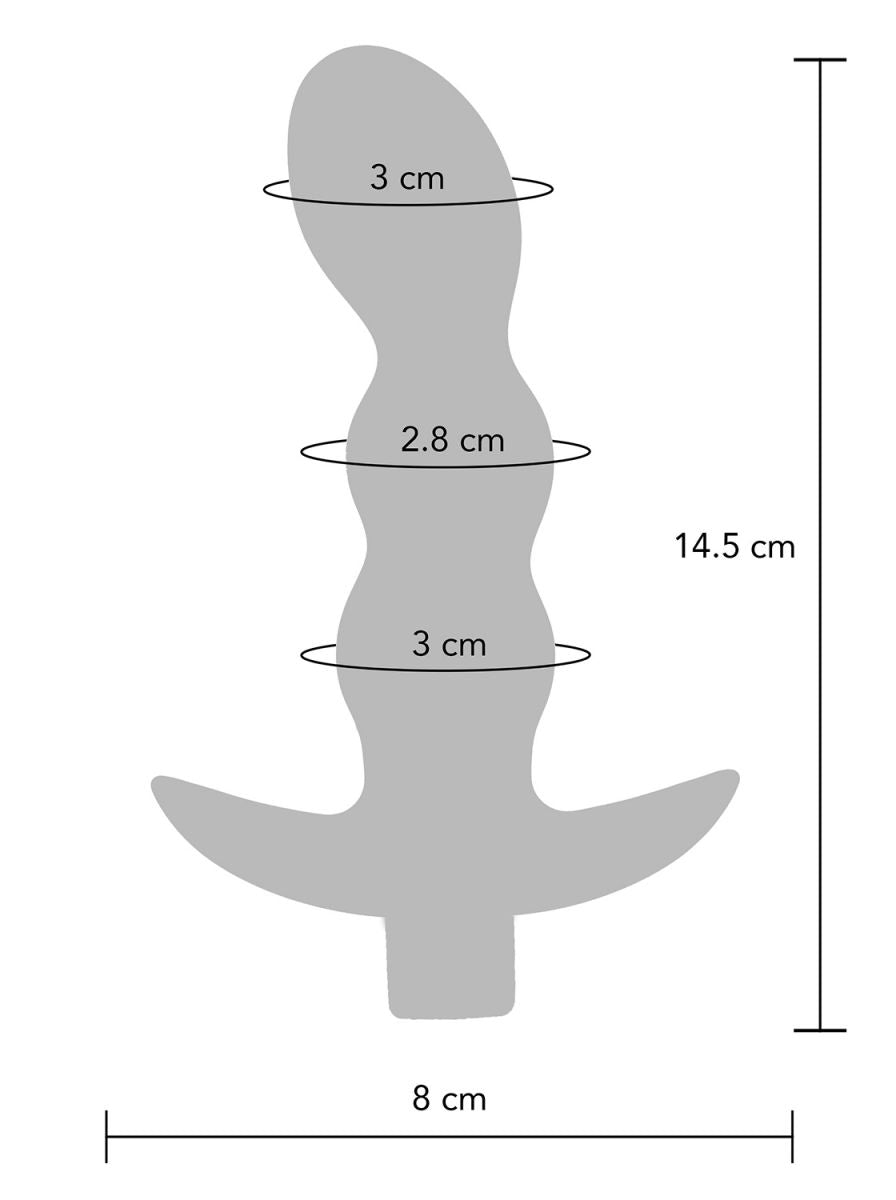 Plug Anal C/ Comando - The Risque