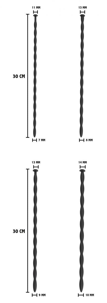 Kit Dilatadores Uretra Silicone