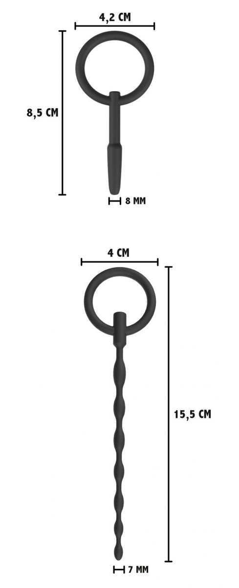 Kit Dilatadores Uretra Para Iniciantes - Silicone