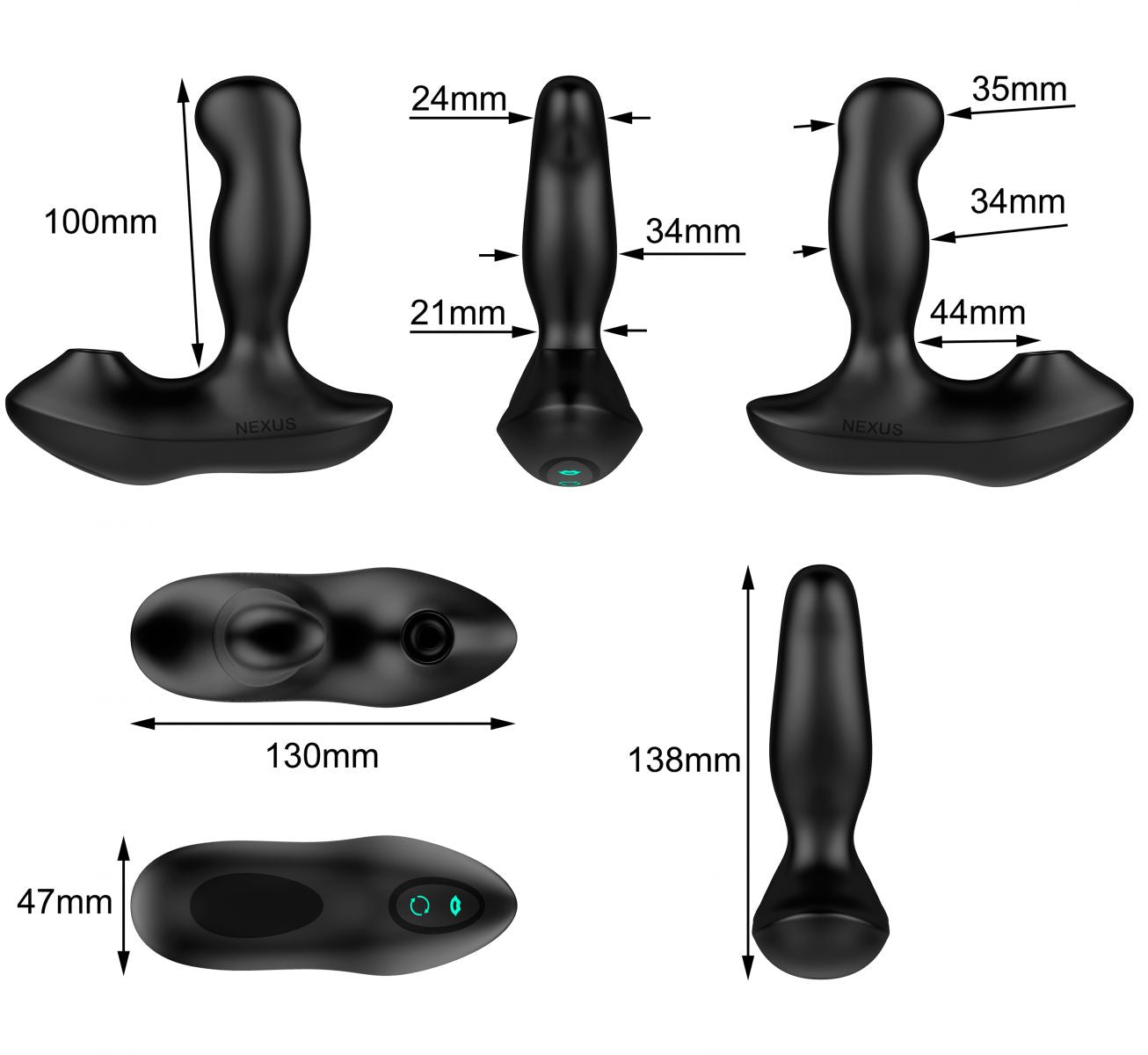 Estimulador Próstata C/ Sucção
