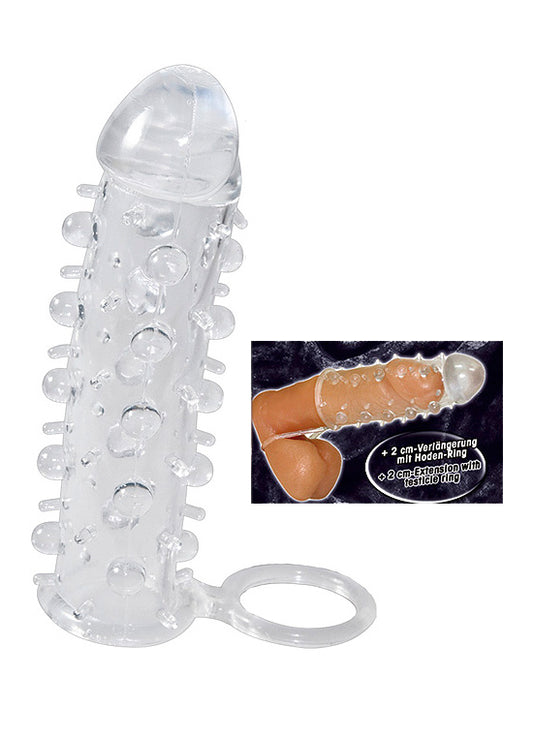 Manga Extensora de Penis Com Argola Suporte