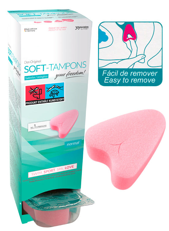 Tampões Esponja Normal - 10 Unidades