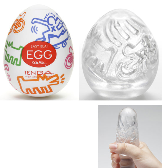 TENGA® - Egg Misty/ Egg Crater/ Egg Keith Haring Street/ Egg Shiny/ Egg Thunder