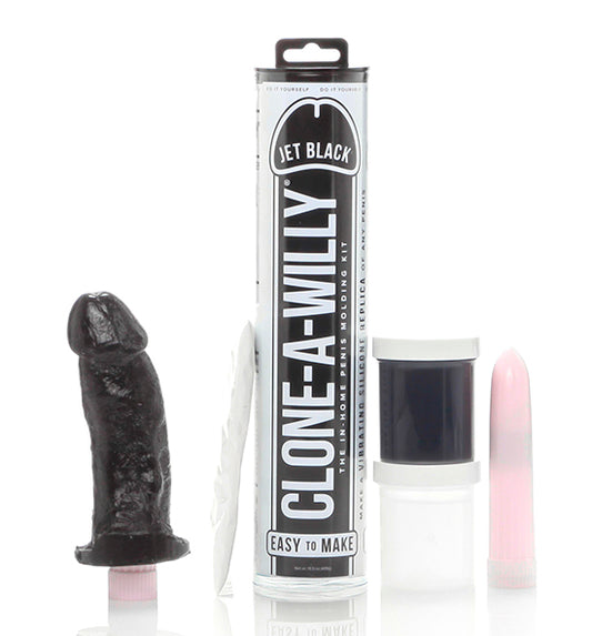 Kit Réplica Pénis - Clone-A-Willy Negro