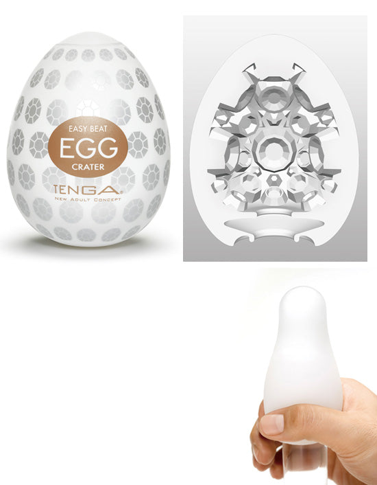 TENGA® - Egg Misty/ Egg Crater/ Egg Keith Haring Street/ Egg Shiny/ Egg Thunder