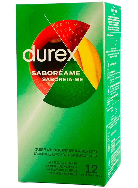 Preservativos Durex® Saboréame 12un