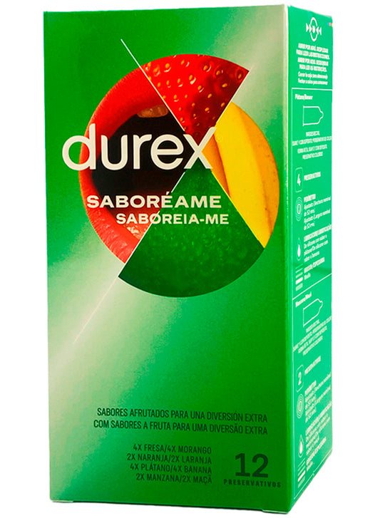Preservativos Durex® Saboréame 12un