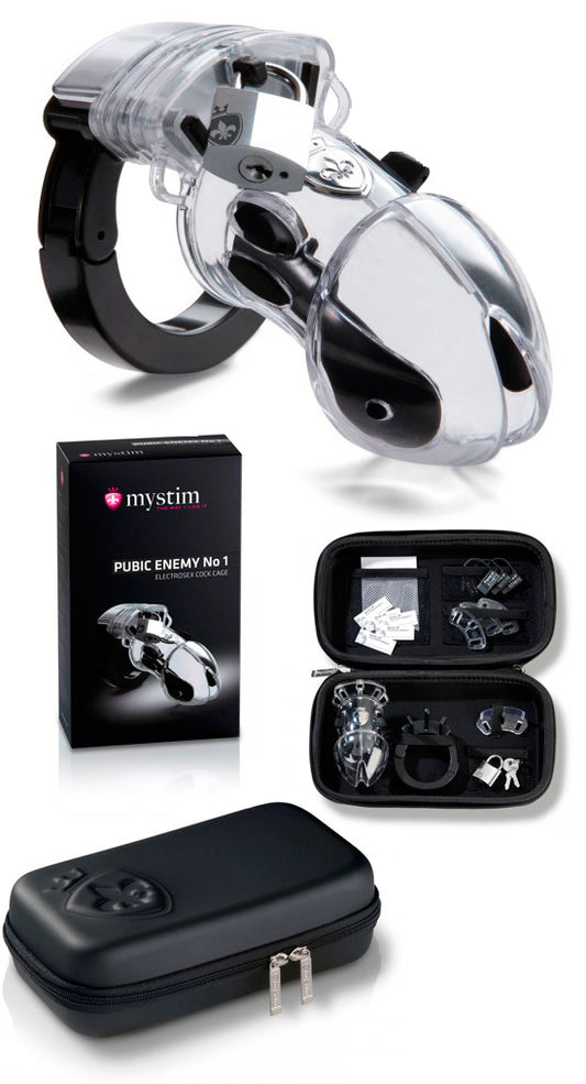 Jaula Castidade de Pénis Electro-Estimulação