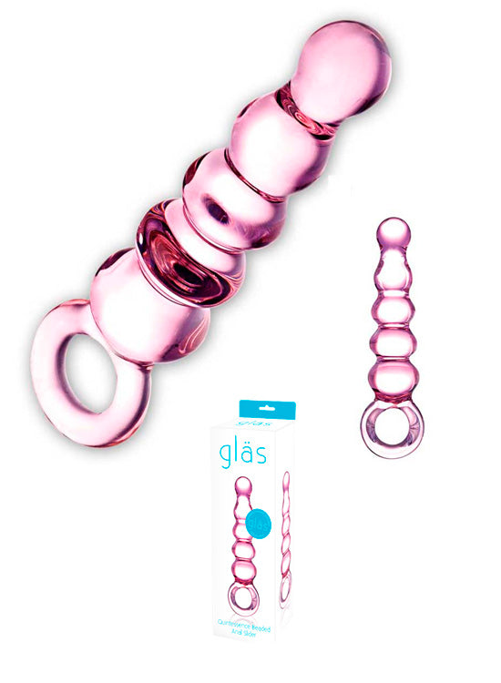 Dildo Vidro Anal Gläs - 15cm