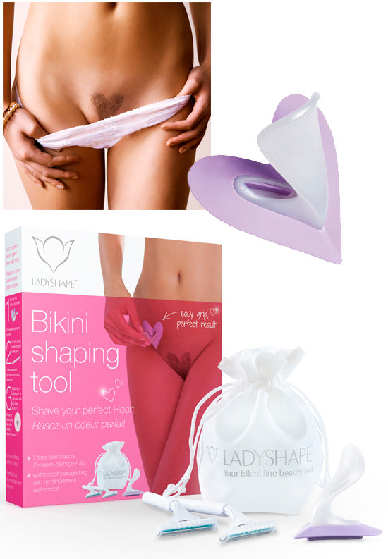Delineador Depilação - Coração/ Triângulo/ Risco
