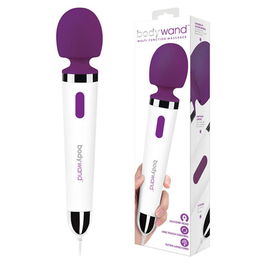 Massajador Profissional Eléctrico 8 Vibrações Roxo - BodyWand®