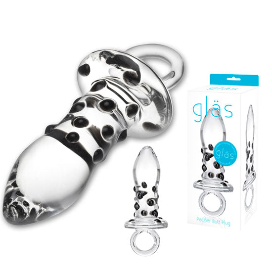 Plug Anal Vidro Gläs - 8cm