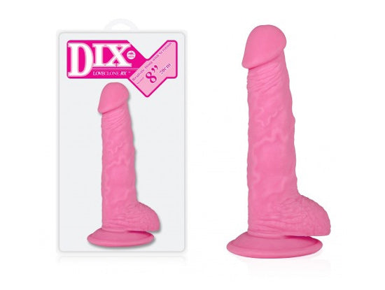Dildo Com Ventosa 14cm - Rosa