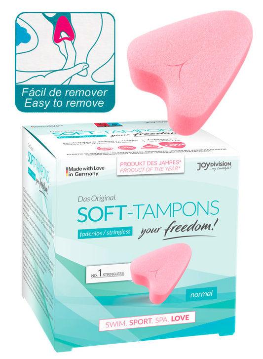 Tampões Esponja Normal - 3 Unidades