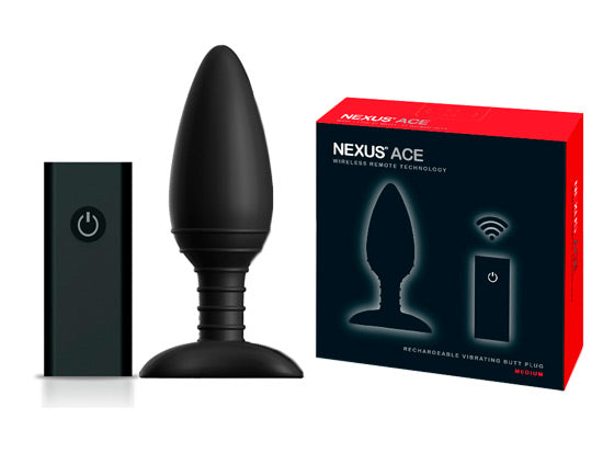 Nexus® Ace M - Plug Anal Vibração 10.5cm - Médi
