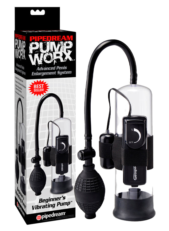 Bomba de Vácuo Com Vibração 19cm - Pump Worx