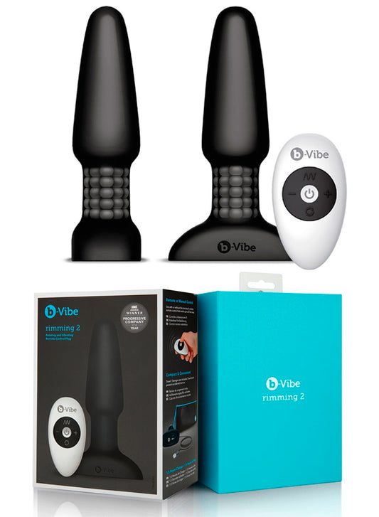 Plug Anal Comando À Distância - Rimming b-Vibe 2®