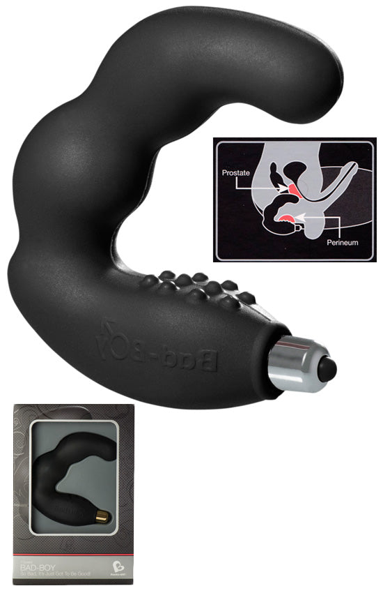 Estimulador De Próstata - Bad Boy Preto