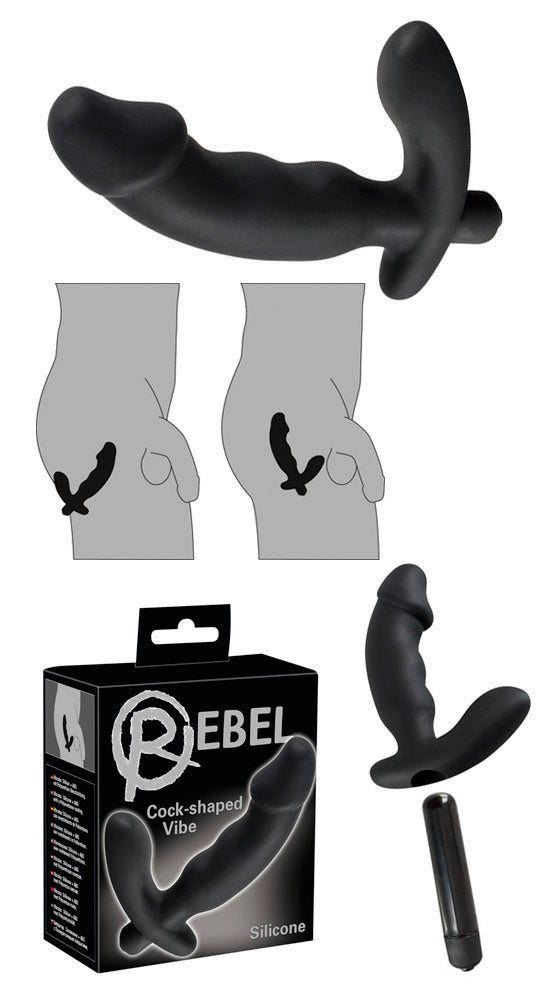 Estimulador Próstata Rebel - Negro