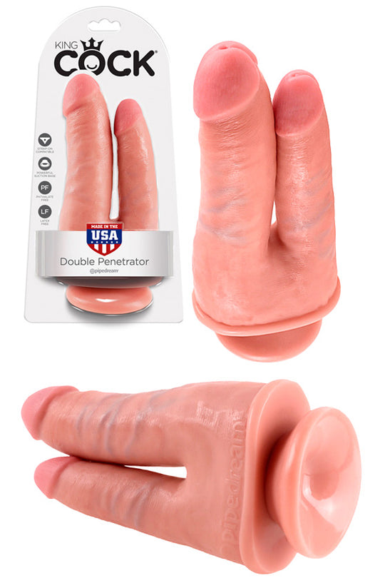 Dildo Dupla Penetração - King Cock