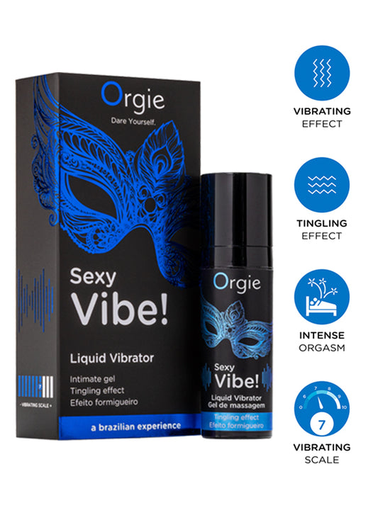 Vibrador Líquido Sexy Vibe - 15ml