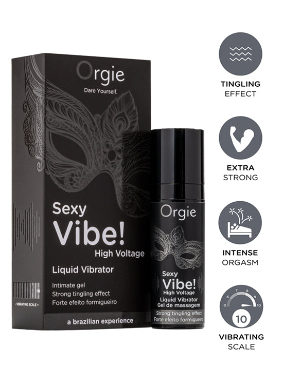 Vibrador Líquido Sexy Vibe High Voltage
