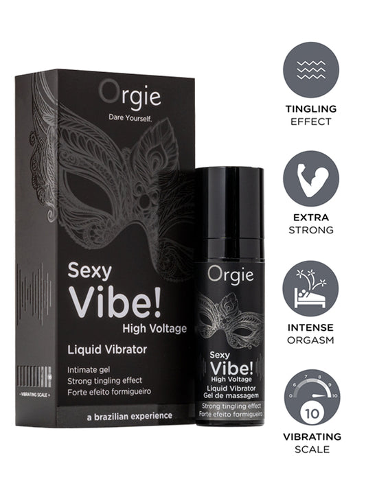 Vibrador Líquido Sexy Vibe High Voltage