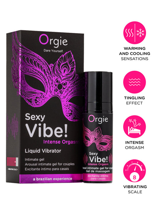 Vibrador Líquido Sexy Vibe Intense Orgasm