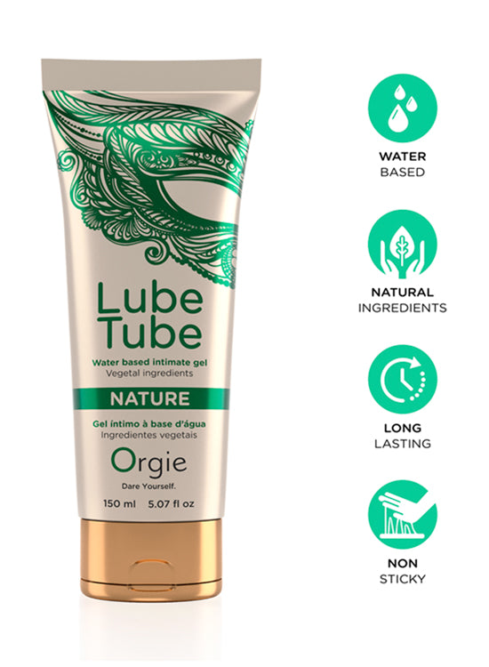 Lubrificante Deslizante Base De Água - Lube Tube Nature 150ml
