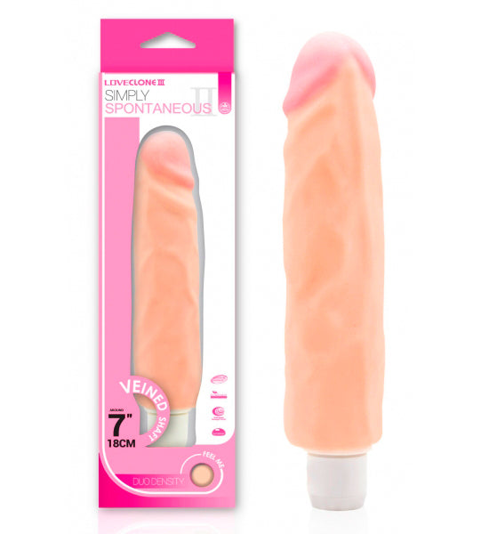 Vibrador Realístico Pele Cibernética - 18 cm