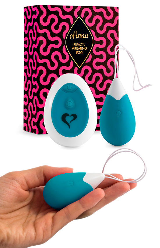 Ovinho Com Comando à Distância Anna - Rosa/ Roxo