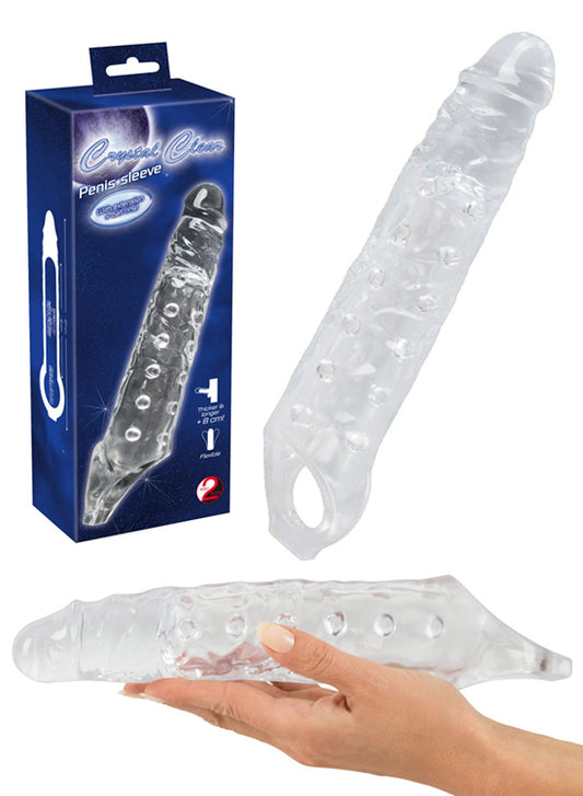Extensor De Pénis Transparente - 22 cm