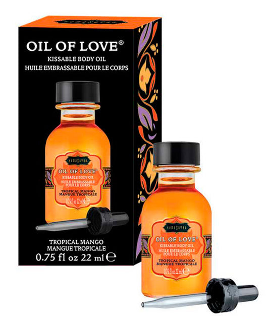 Óleo Preliminares Kamasutra® - Tropical Mango 22ml Vegan