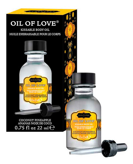 Óleo Preliminares Kamasutra® - Ananás e Coco 22ml