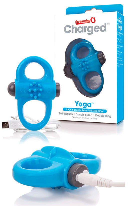 Anel Carregável Yoga Azul - Screaming O®
