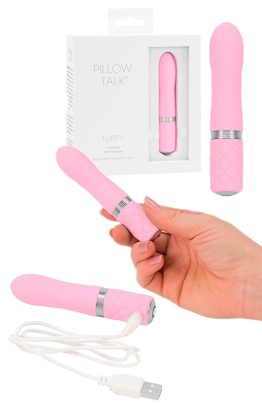 Estimulador Clítoris Flirty PillowTalk® - Rosa/ Menta
