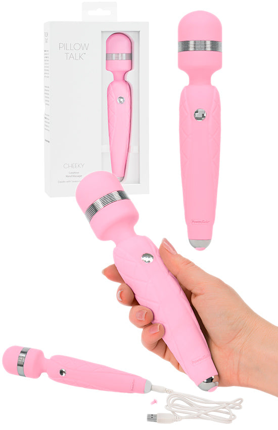 Varinha Cheeky PillowTalk® - Rosa/ Menta